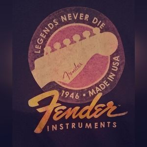 Fender Guitar vintage men's shirt